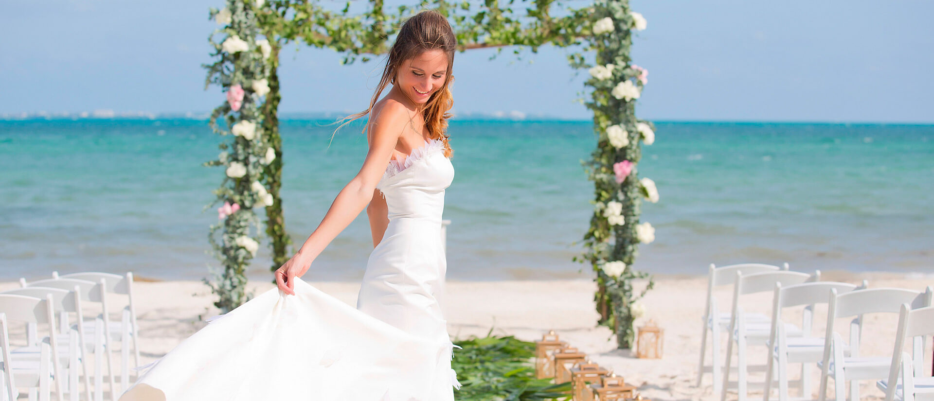 Destination wedding at Villa del Palmar Cancun
